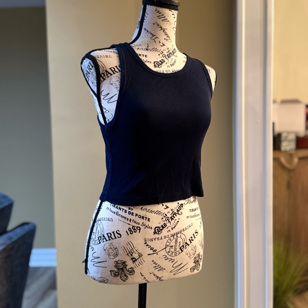 Classic Black Sleeveless Top